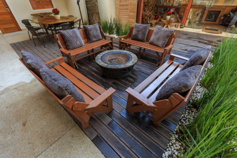 Year-Round Outdoor Living: Durable Deck Materials and All-Weather Fire Pit Ideas